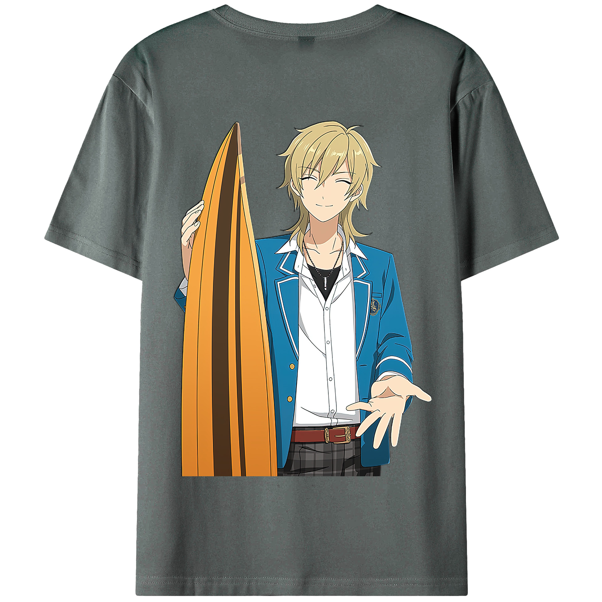 （画像用） あんさんぶるスターズ! Ensemble Stars 綿100％半袖Tシャツ（背面プリント）